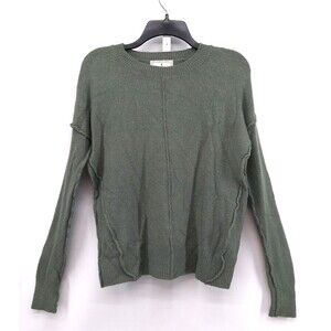 Ruby Moon Sweatshirt Womens Size S Green Long Sleeve Pullover Top